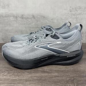 Brooks Glycerin GTS 22 Running Shoes Mens Size 9 Extra Wide 4E Grey Sneakers
